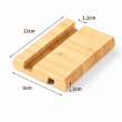Bamboo Mobile Stand Straight 2-Way Universal Wooden Phone Holder | iCare