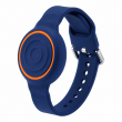 AirTag Full Covered Wrist Strap &ndash; Universal Apple AirTag Protective Silicone Wrist Band with 360&deg; Protection &amp; Adjustable Fit &ndash; Dark Blue | iCare