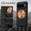 Heat Dissipation Phone Case | Google Pixel 9 And 10 Pro, 9 And 10 Pro XL Magnetic Shockproof Protective Cover with Copper Heat Dissipation Plate, Camera Protection, Black &ndash; Google Pixel 10 Pro | iCare