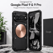 Heat Dissipation Phone Case | Google Pixel 9 And 10 Pro, 9 And 10 Pro XL Magnetic Shockproof Protective Cover with Copper Heat Dissipation Plate, Camera Protection, Black &ndash; Google Pixel 9 Pro | iCare