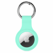 Apple AirTag Silicone Keychain Case, Soft Shockproof Protective Cover with Metal Key Ring for Keys, Bags &amp; Luggage | iCare
