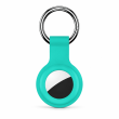Apple AirTag Silicone Keychain Case, Soft Shockproof Protective Cover with Metal Key Ring for Keys, Bags &amp; Luggage | iCare