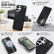 MagSafe Texture Case for Samsung S26 Ultra &amp; S25 Ultra | Shockproof Magnetic Mobile Accessories Cover &ndash; Samsung S26 Ultra Black | iCare