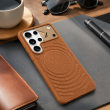 MagSafe Texture Case for Samsung S26 Ultra &amp; S25 Ultra | Shockproof Magnetic Mobile Accessories Cover &ndash; Samsung S25 Ultra Brown | iCare