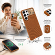 MagSafe Texture Case for Samsung S26 Ultra &amp; S25 Ultra | Shockproof Magnetic Mobile Accessories Cover &ndash; Samsung S25 Ultra Brown | iCare