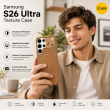 MagSafe Texture Case for Samsung S26 Ultra &amp; S25 Ultra | Shockproof Magnetic Mobile Accessories Cover &ndash; Samsung S26 Ultra Brown | iCare