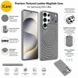MagSafe Texture Case for Samsung S26 Ultra &amp; S25 Ultra | Shockproof Magnetic Mobile Accessories Cover &ndash; Samsung S25 Ultra Grey | iCare