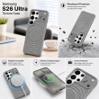 MagSafe Texture Case for Samsung S26 Ultra &amp; S25 Ultra | Shockproof Magnetic Mobile Accessories Cover &ndash; Samsung S26 Ultra Grey | iCare